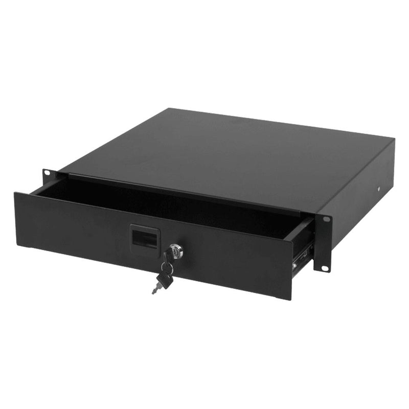 Australian Monitor RNRDR2U 19 Inch 2RU Metal Rack Mount Drawer-Cannon Sound And Light