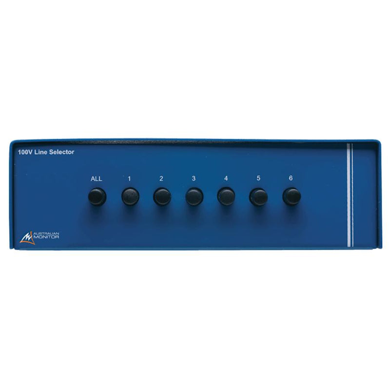 Australian Monitor ZONEDOUT 6 Zone Speaker Switcher-Cannon Sound And Light