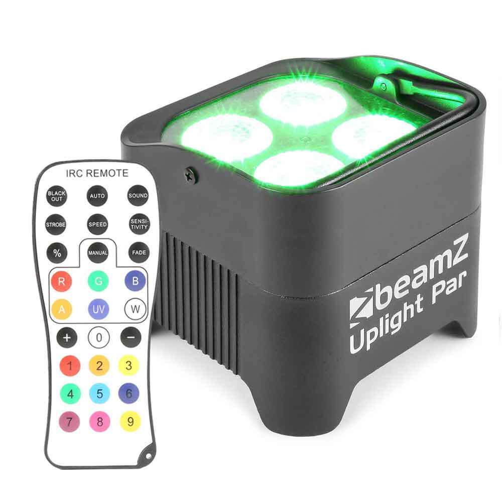 BeamZ BBP94 Battery Powered LED Par with RJ45 DMX