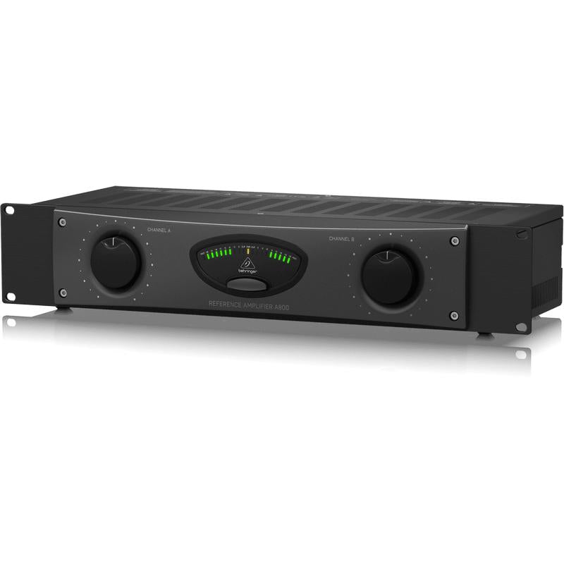 Behringer A800 Professional 800-Watt Reference-Class Power Amplifier-Cannon Sound And Light