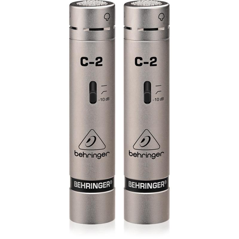 Behringer C-2 Studio Condenser Microphones Matched Pair-Cannon Sound And Light