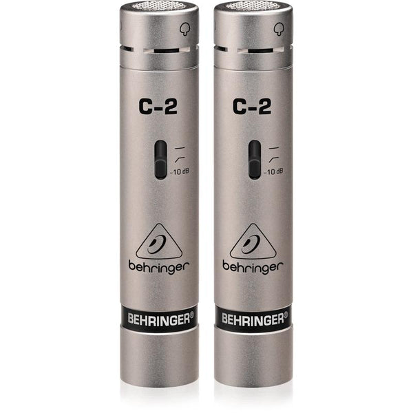 Behringer C-2 Studio Condenser Microphones Matched Pair-Cannon Sound And Light