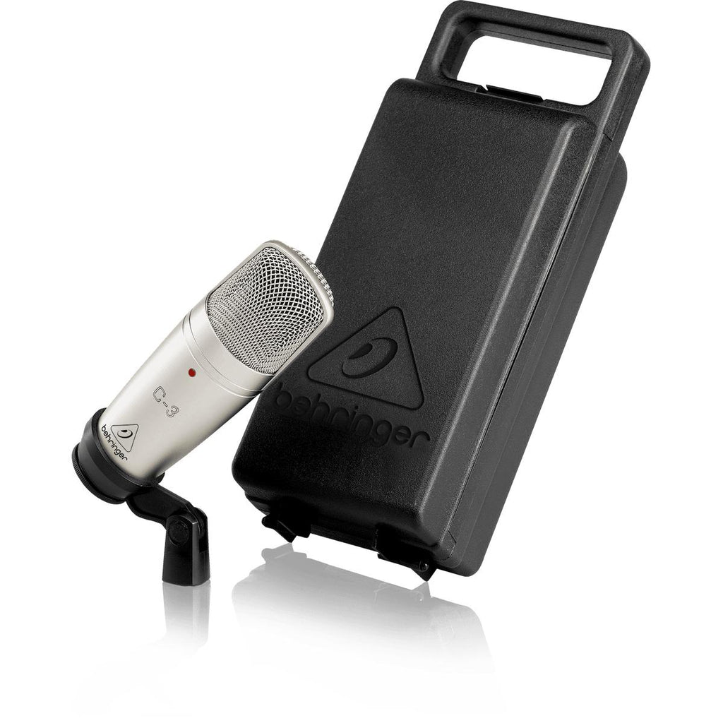 Behringer C-3 Dual-Diaphragm Studio Condenser Microphone-Cannon Sound And Light