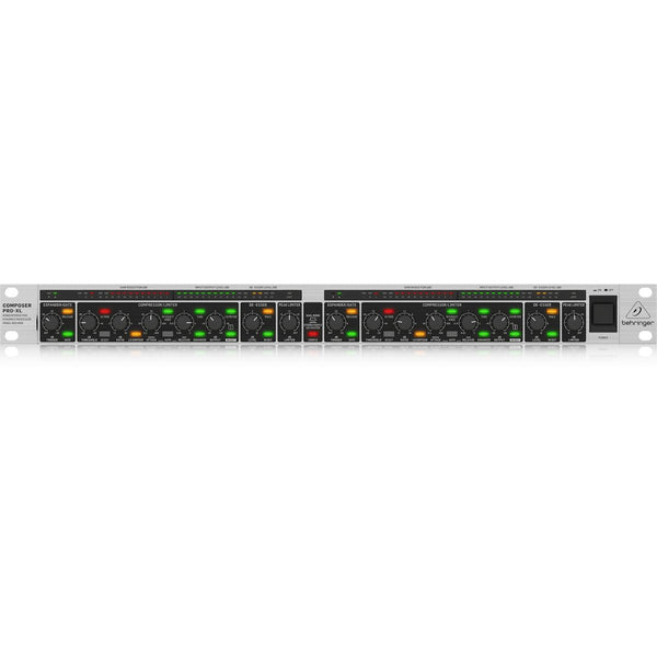 Behringer COMPOSER PRO-XL MDX2600 V2 2-Channel Expander/Gate/Compressor/Peak Limiter-Cannon Sound And Light