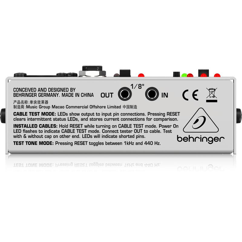 Behringer CT100 6-in-1 Cable Tester-Cannon Sound And Light