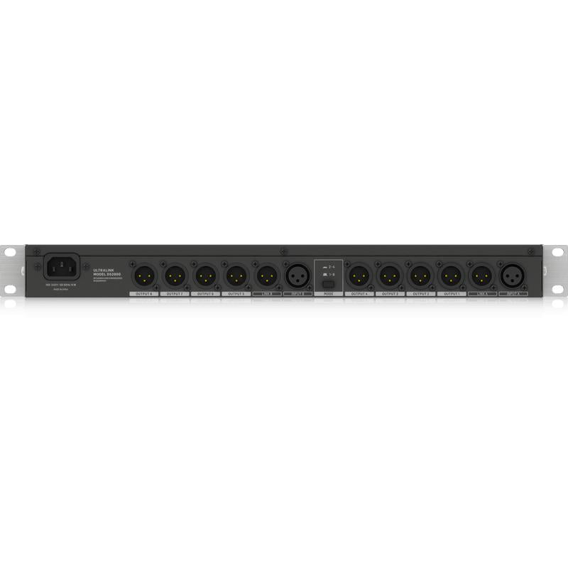 Behringer DS2800 Professional 2-Input 8-Output Distribution Splitter-Cannon Sound And Light