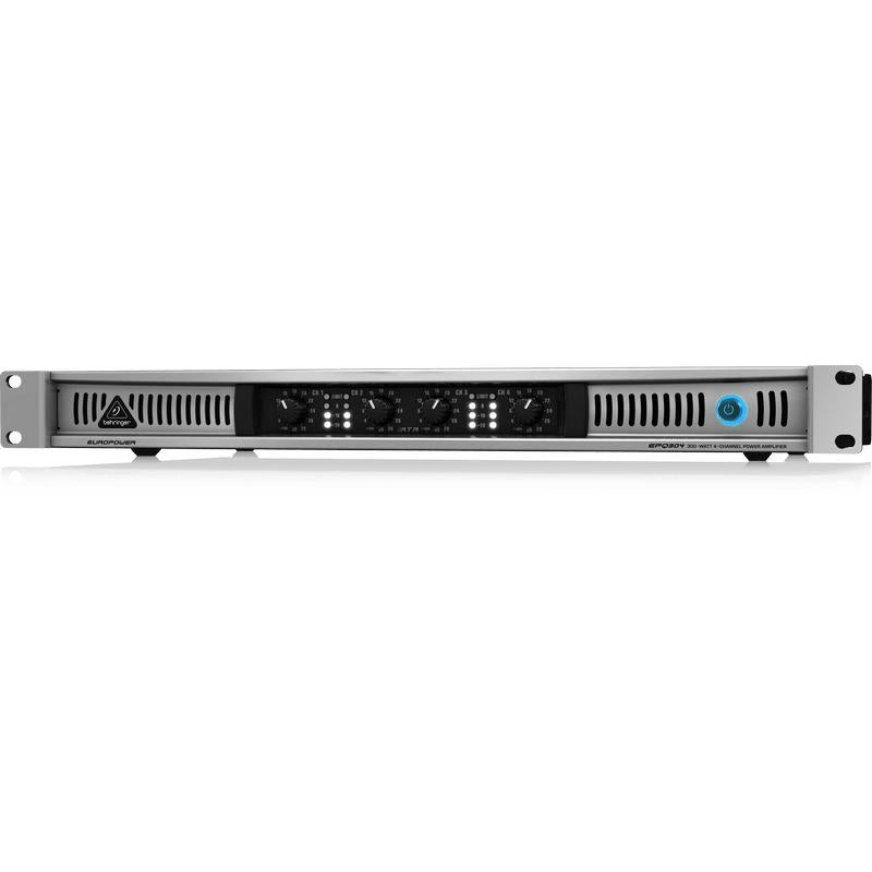 Behringer EPQ304 300-Watt Light Weight 4-Channel Power Amplifier with ATR-Cannon Sound And Light