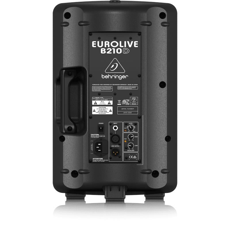 Behringer EUROLIVE B210D Active 200-Watt 10" 2-Way PA Speaker System-Cannon Sound And Light