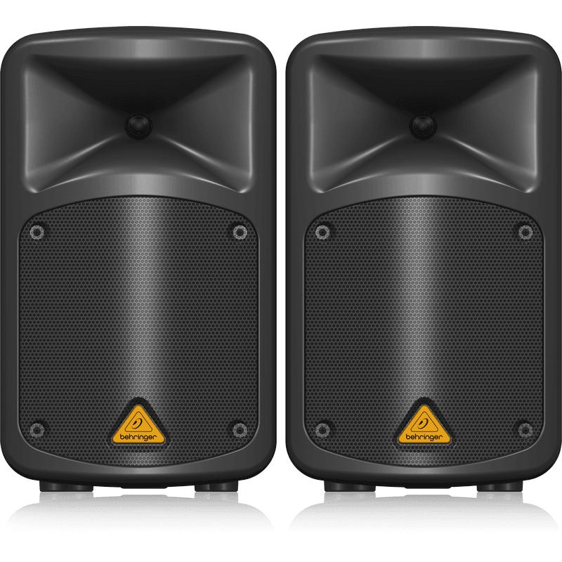 Behringer EUROPORT EPS500MP3 Ultra-Compact 500-W 8-Channel Portable PA System w/MP3 & Reverb-Cannon Sound And Light