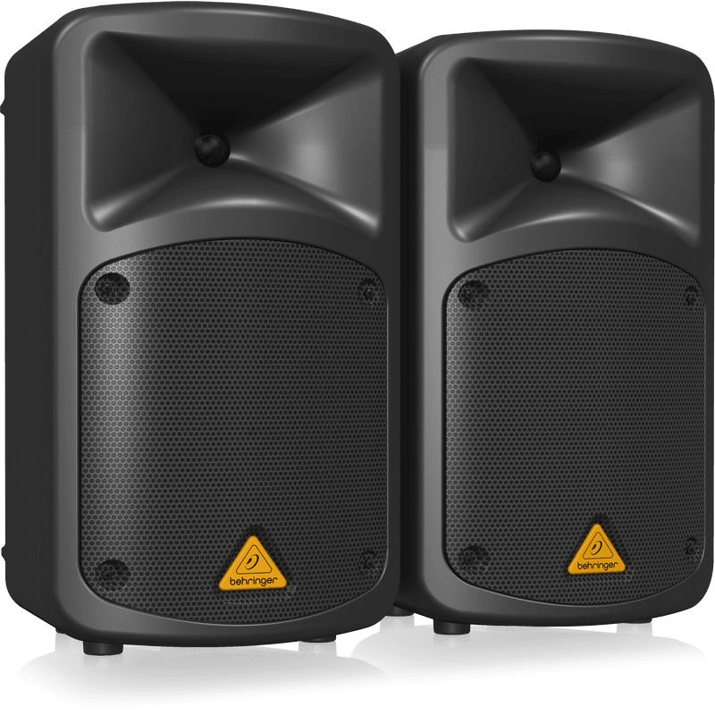 Behringer EUROPORT EPS500MP3 Ultra-Compact 500-W 8-Channel Portable PA System w/MP3 & Reverb-Cannon Sound And Light