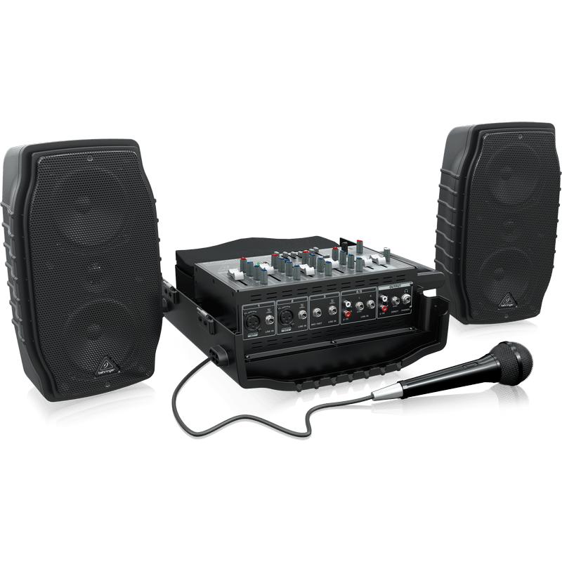 Behringer EUROPORT PPA200 200W 5-Channel Compact PA System-Cannon Sound And Light