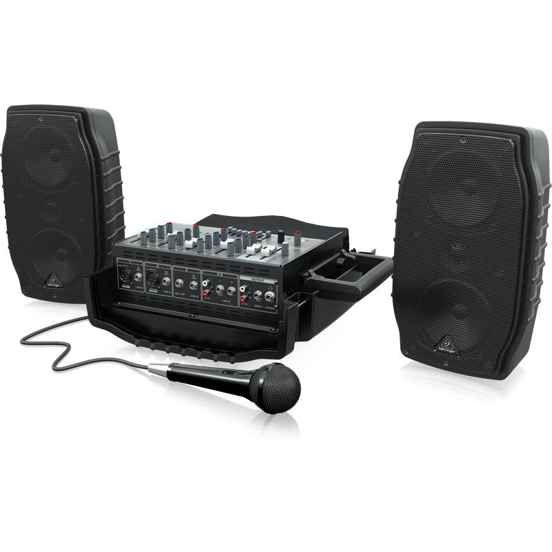 Behringer EUROPORT PPA200 200W 5-Channel Compact PA System-Cannon Sound And Light