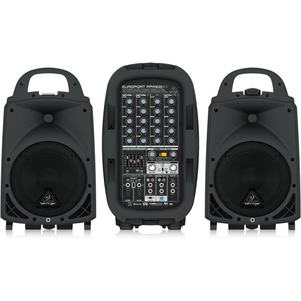 Behringer EUROPORT PPA500BT 500W 6-Channel Compact PA System-Cannon Sound And Light