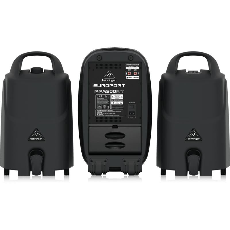 Behringer EUROPORT PPA500BT 500W 6-Channel Compact PA System-Cannon Sound And Light