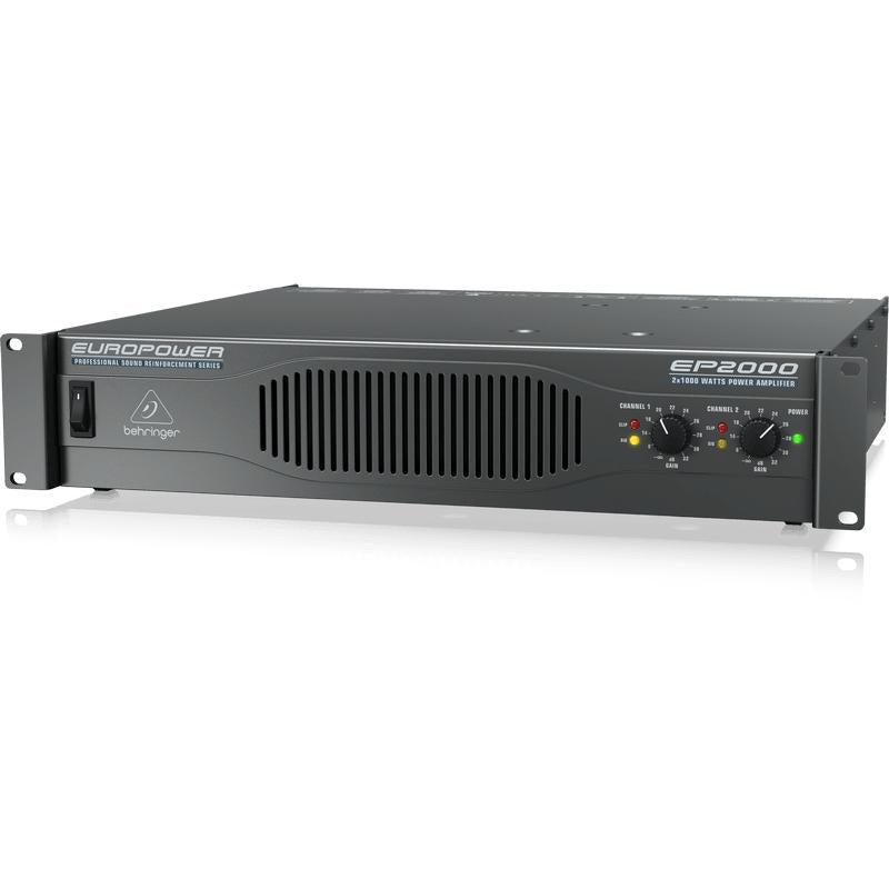 Behringer EUROPOWER EP2000 2 x 750 Watts RMS into 4 Ohms Power Amplifier-Cannon Sound And Light