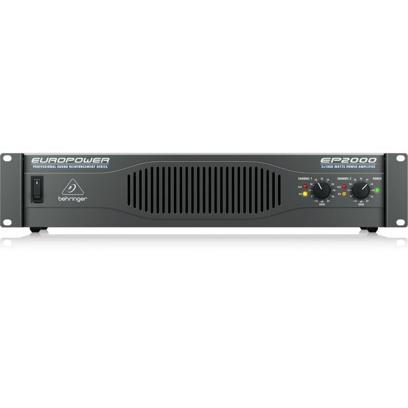 Behringer EUROPOWER EP2000 2 x 750 Watts RMS into 4 Ohms Power Amplifier-Cannon Sound And Light
