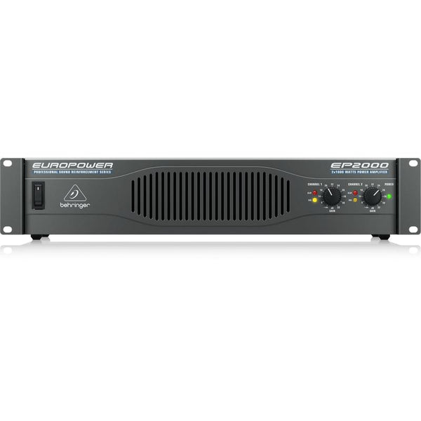 Behringer EUROPOWER EP2000 2 x 750 Watts RMS into 4 Ohms Power Amplifier-Cannon Sound And Light