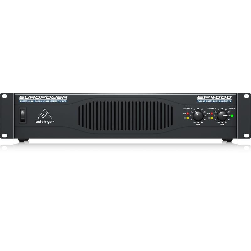 Behringer EUROPOWER EP4000 2 x 950 Watts RMS into 4 Ohms Power Amplifier-Cannon Sound And Light