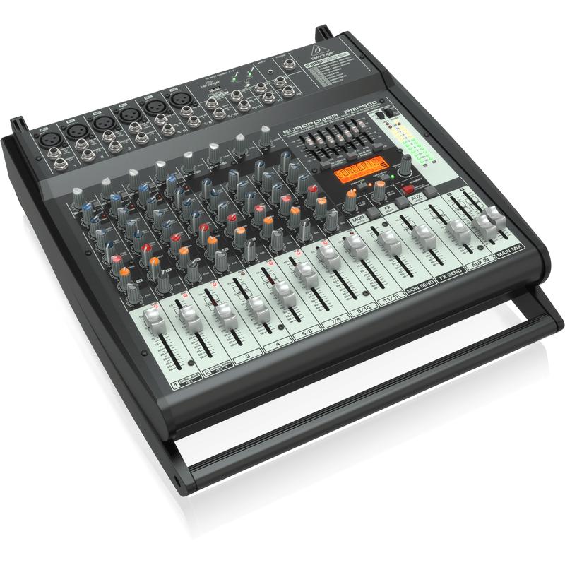 Behringer EUROPOWER PMP500 500-Watt 12-Channel Powered Mixer-Cannon Sound And Light