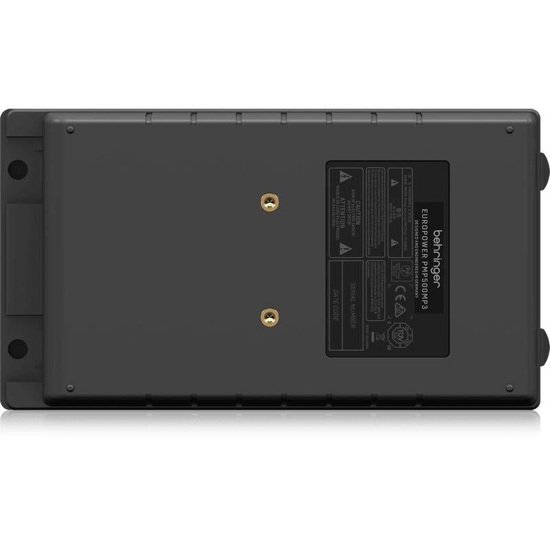 Behringer EUROPOWER PMP500MP3 Ultra-Compact 500-Watt 8-Channel Powered Mixer-Cannon Sound And Light