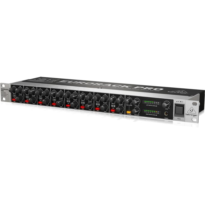 Behringer Eurorack Pro RX1602V2 Professional Multi-Purpose 16-Input Ultra-Low Noise Line Mixer-Cannon Sound And Light