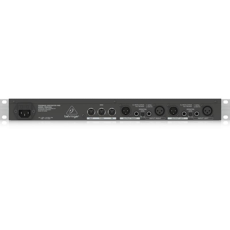 Behringer FBQ2496 Feedback Destroyer Pro-Cannon Sound And Light