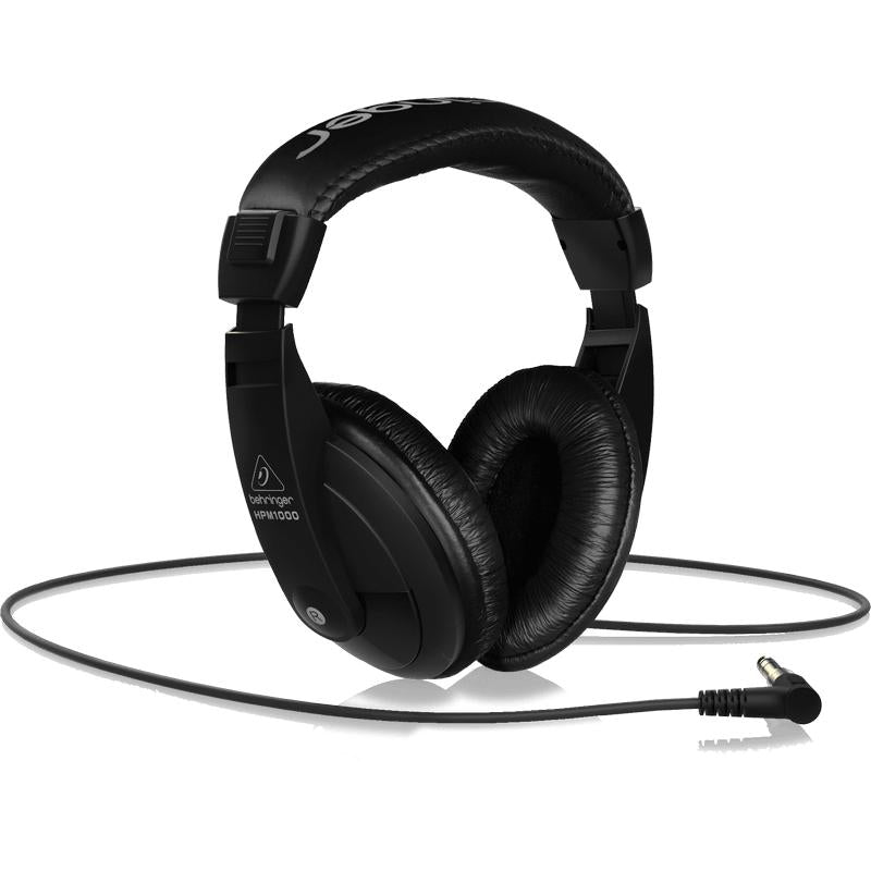 Behringer HPM1000 Black Studio Headphones-Cannon Sound And Light