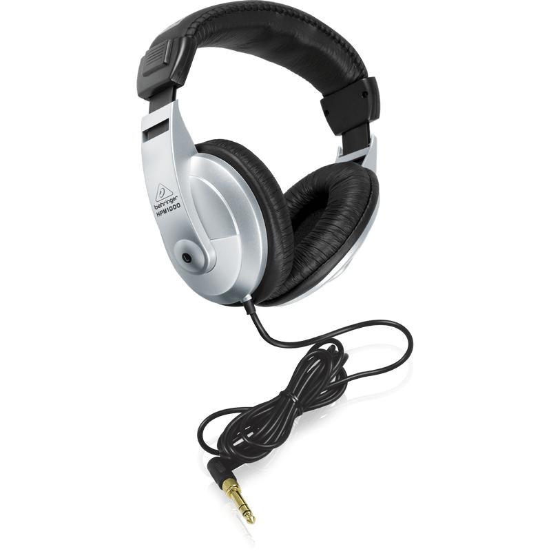 Behringer HPM1000 Silver Studio Headphones-Cannon Sound And Light