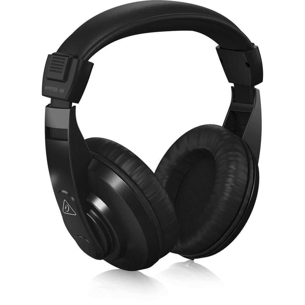 Behringer HPM1100-BK Studio Over-ear Headphones - Black-Cannon Sound And Light