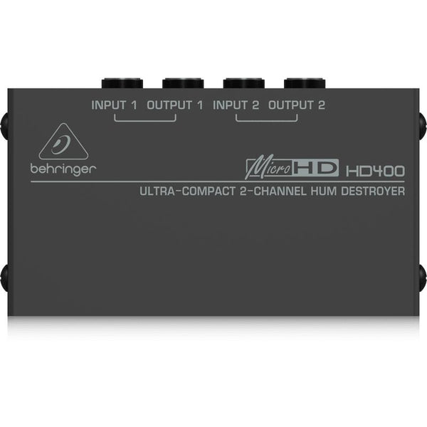 Behringer MICROHD HD400 Hum Destroyer-Cannon Sound And Light