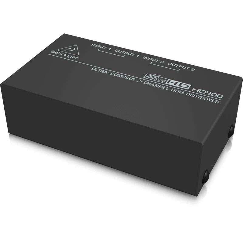 Behringer MICROHD HD400 Hum Destroyer-Cannon Sound And Light