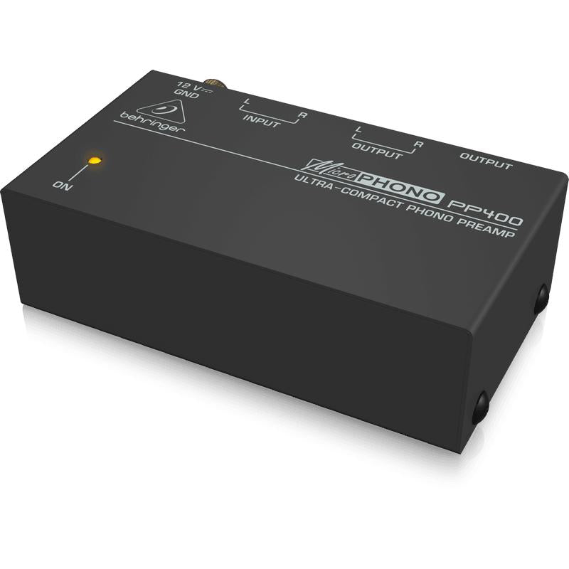 Behringer MICROPHONO PP400 Phono Preamp-Cannon Sound And Light