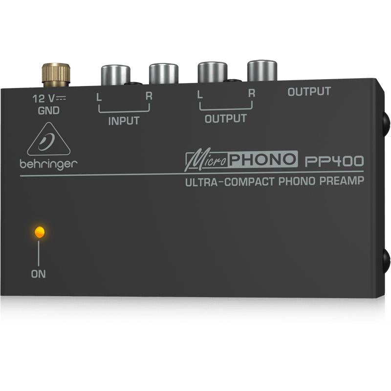Behringer MICROPHONO PP400 Phono Preamp-Cannon Sound And Light