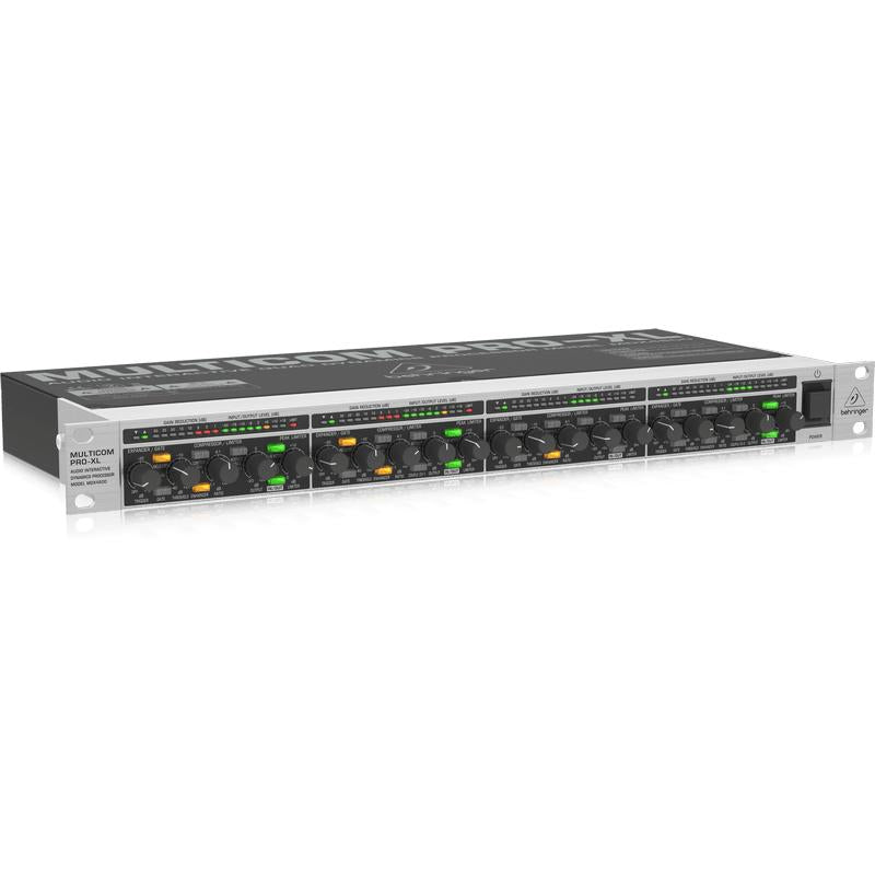 Behringer MULTICOM PRO-XL MDX4600 V2 4-Channel Expander/Gate/Compressor/Peak Limiter-Cannon Sound And Light