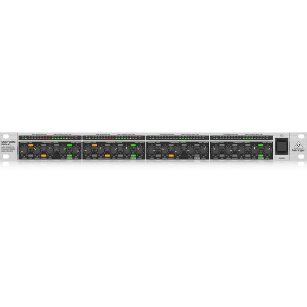 Behringer MULTICOM PRO-XL MDX4600 V2 4-Channel Expander/Gate/Compressor/Peak Limiter-Cannon Sound And Light