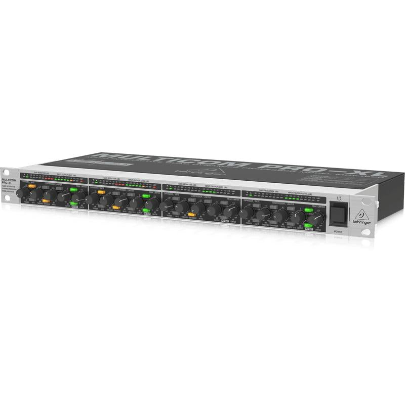 Behringer MULTICOM PRO-XL MDX4600 V2 4-Channel Expander/Gate/Compressor/Peak Limiter-Cannon Sound And Light