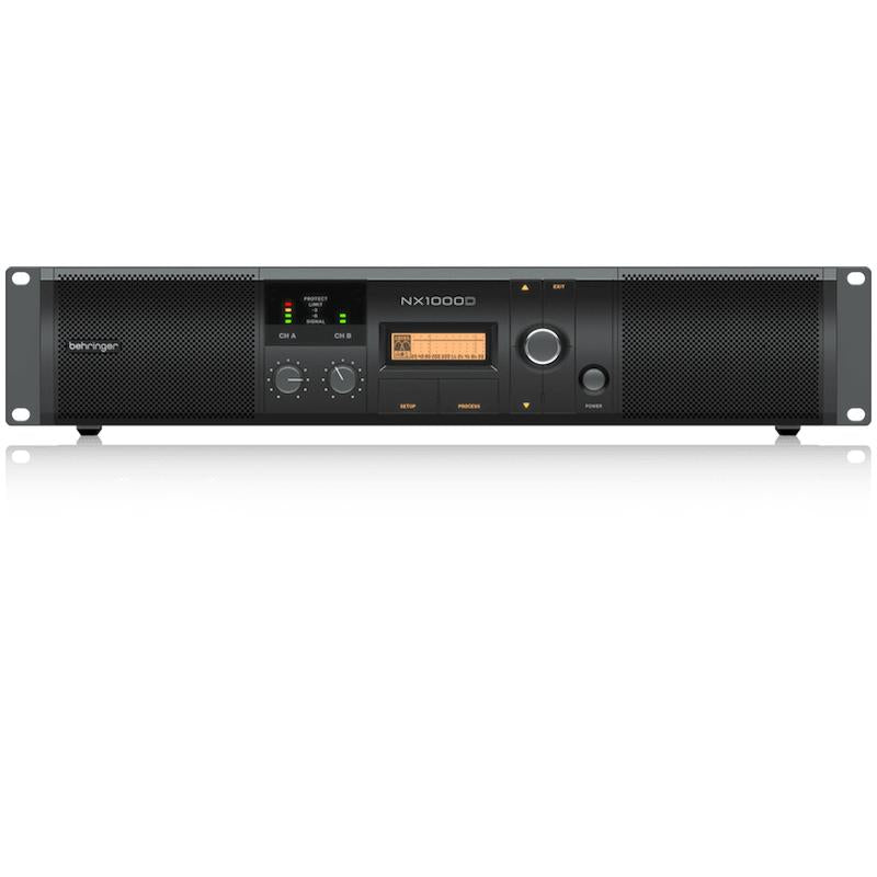 Behringer NX1000D Ultra-Lightweight 1000-Watt Class-D Power Amplifier with SmartSense-Cannon Sound And Light
