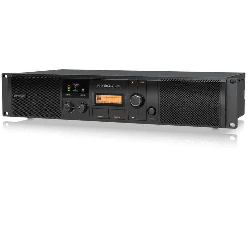 Behringer NX3000D Ultra-Lightweight 3000-Watt Class-D Power Amplifier with SmartSense-Cannon Sound And Light