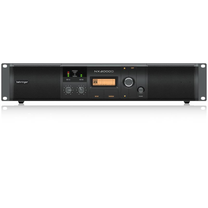 Behringer NX3000D Ultra-Lightweight 3000-Watt Class-D Power Amplifier with SmartSense-Cannon Sound And Light