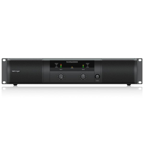 Behringer NX6000 Ultra-Lightweight 6000-Watt Class-D Power Amplifier with SmartSense-Cannon Sound And Light