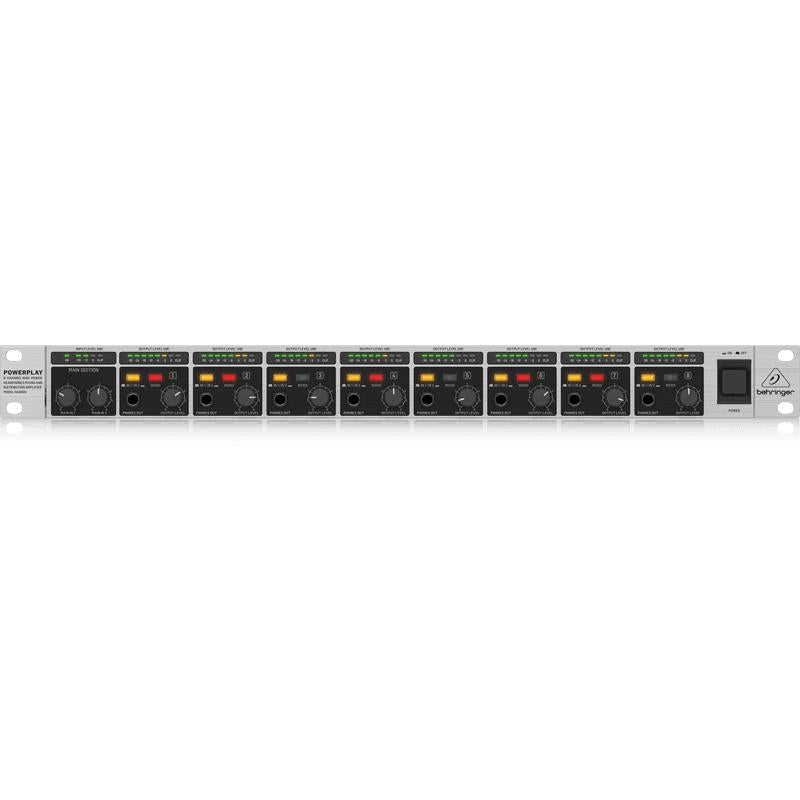 Behringer POWERPLAY PRO-8 HA8000 V2 8-Channel Headphone Amplifier-Cannon Sound And Light