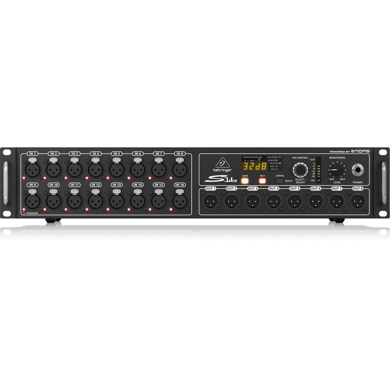 Behringer S16 Digital Snake with 16 Midas Mic Preamps-Cannon Sound And Light