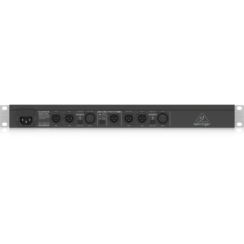 Behringer SUPER-X PRO CX2310 V2 Stereo 2-Way/Mono 3-Way Crossover with Subwoofer Output-Cannon Sound And Light