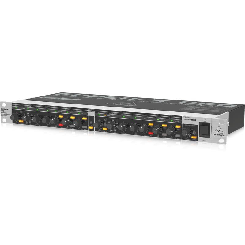 Behringer SUPER-X PRO CX3400 V2 Stereo 2-Way/3-Way/Mono 4-Way Crossover-Cannon Sound And Light