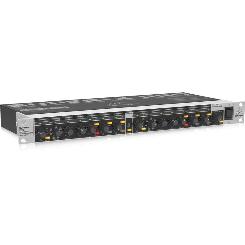 Behringer SUPER-X PRO CX3400 V2 Stereo 2-Way/3-Way/Mono 4-Way Crossover-Cannon Sound And Light