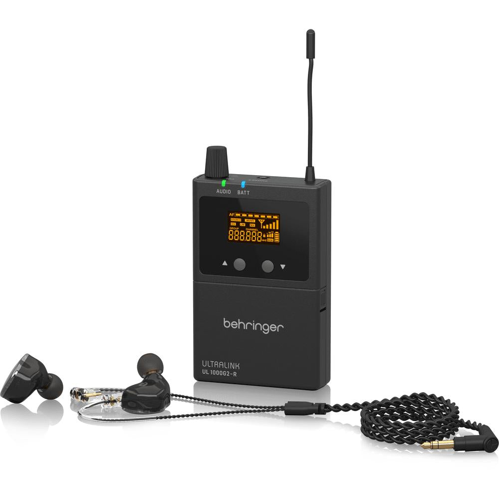 Behringer UL1000G2-R UFH Wireless In Ear Receiver-Cannon Sound And Light