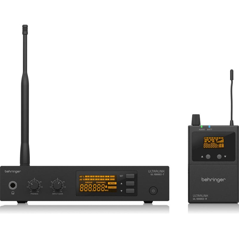 Behringer UL1000G2 UFH Wireless In Ear Monitor System-Cannon Sound And Light