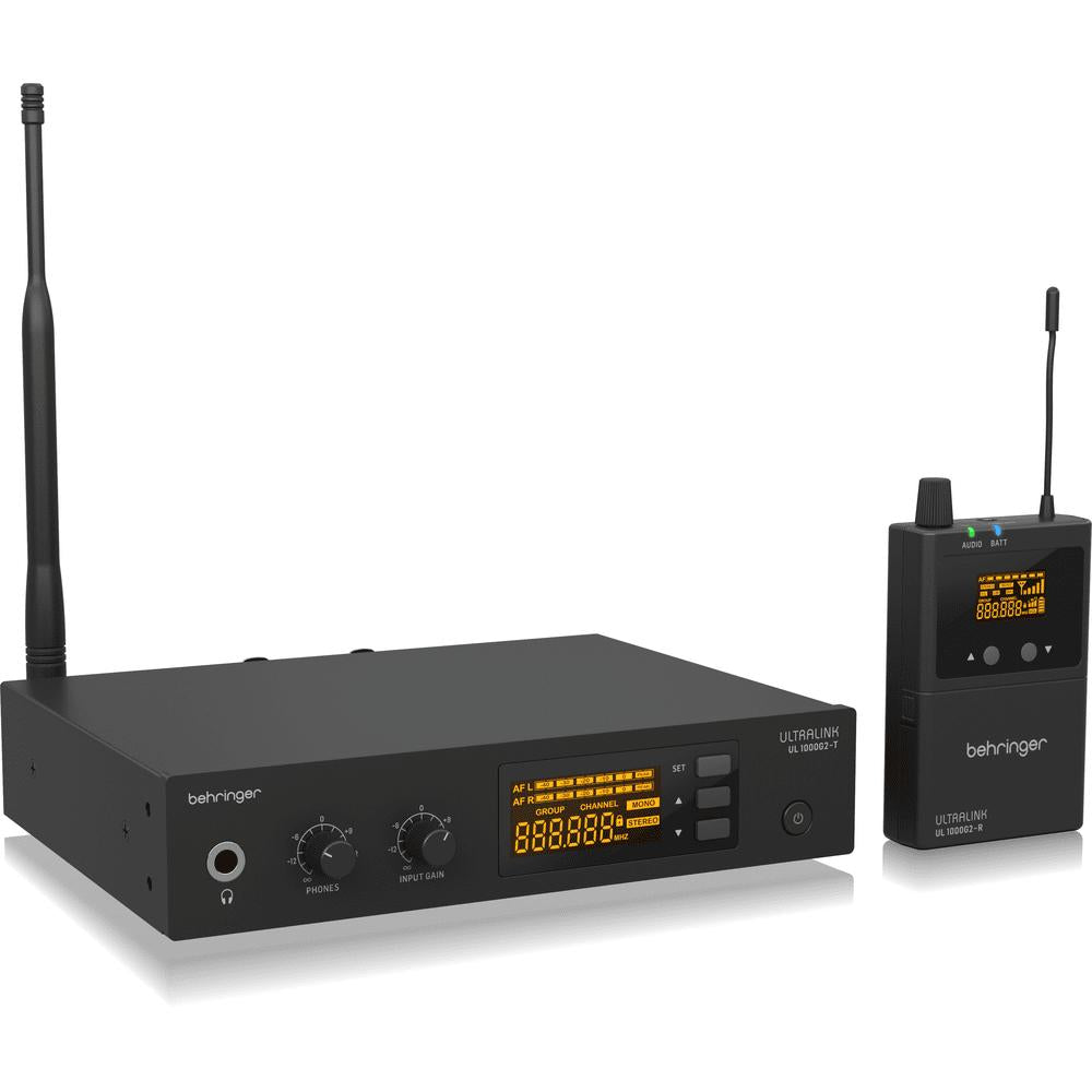Behringer UL1000G2 UFH Wireless In Ear Monitor System-Cannon Sound And Light