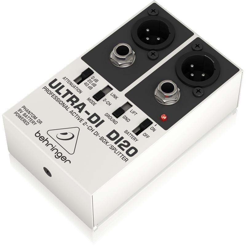 Behringer ULTRA-DI DI20 2-Channel Active DI Box-Cannon Sound And Light