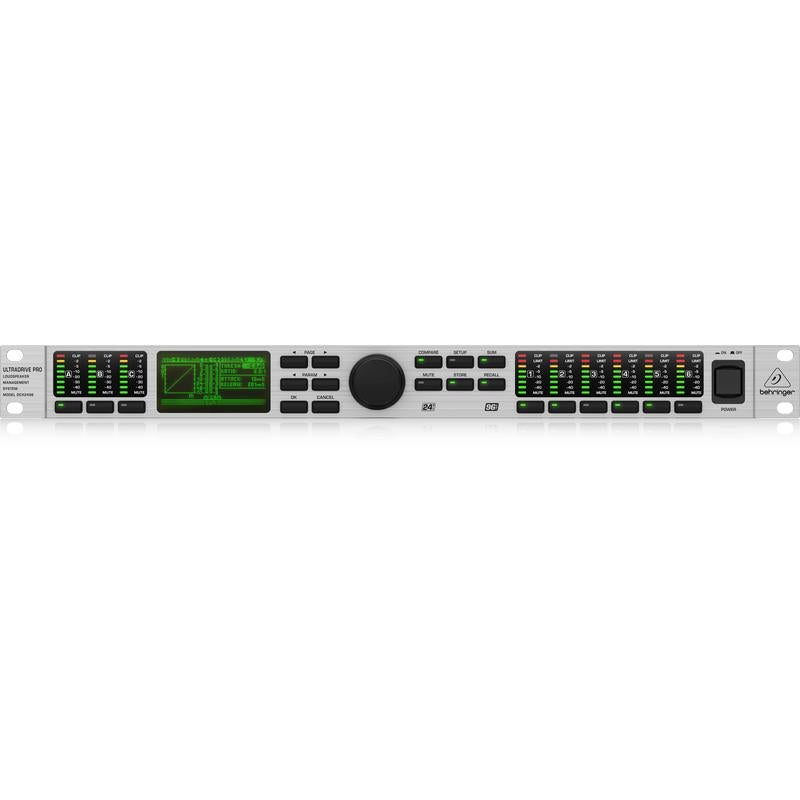 Behringer ULTRADRIVE DCX2496 Precision Digital 24-Bit/96 kHz Loudspeaker Management System-Cannon Sound And Light